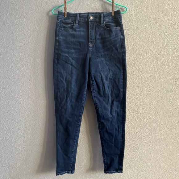 American Eagle Women’s Next Level Stretch Curvy High-Rise Jeggings - Picture 1 of 4